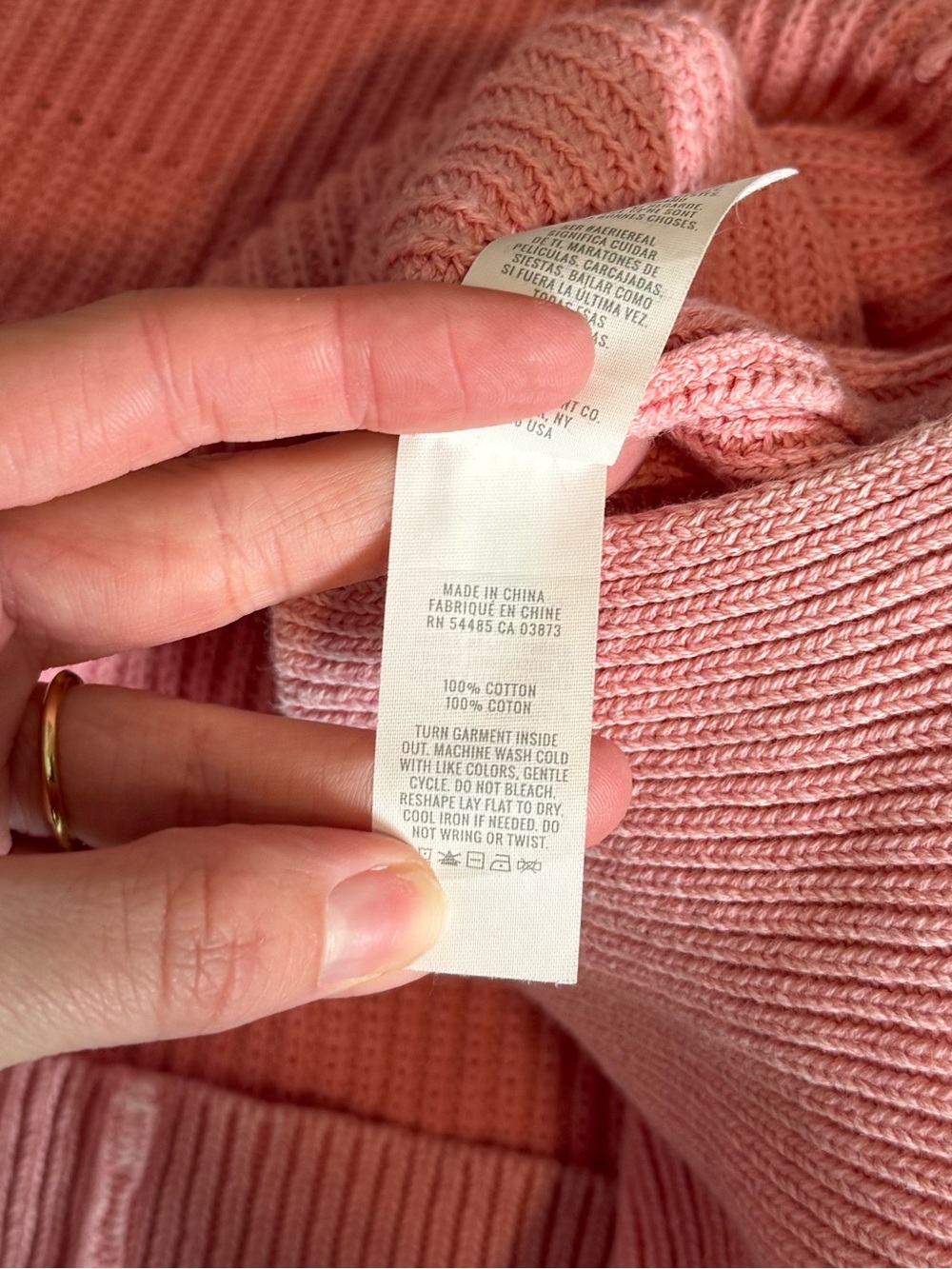 Aerie Beyond Quarter Zip Sweater Pink, size L, EUC! - Picture 5 of 5
